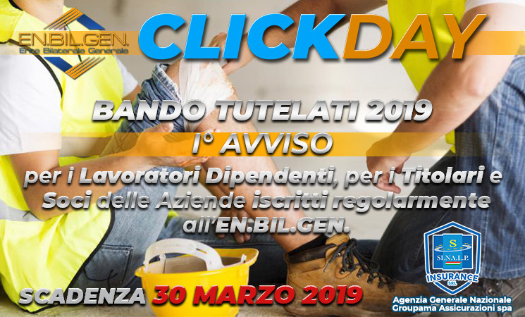 I° AVVISO BANDO "TUTELATI 2019"