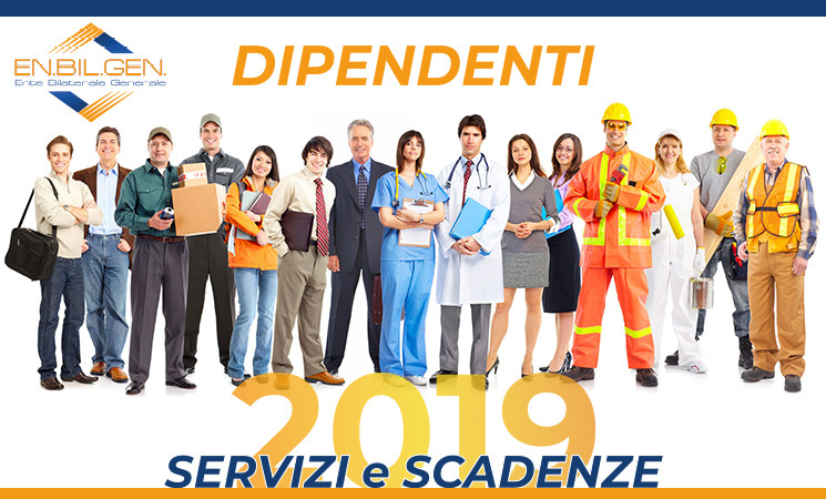 Calendario Bandi Servizi per i Lavoratori - Anno 2019